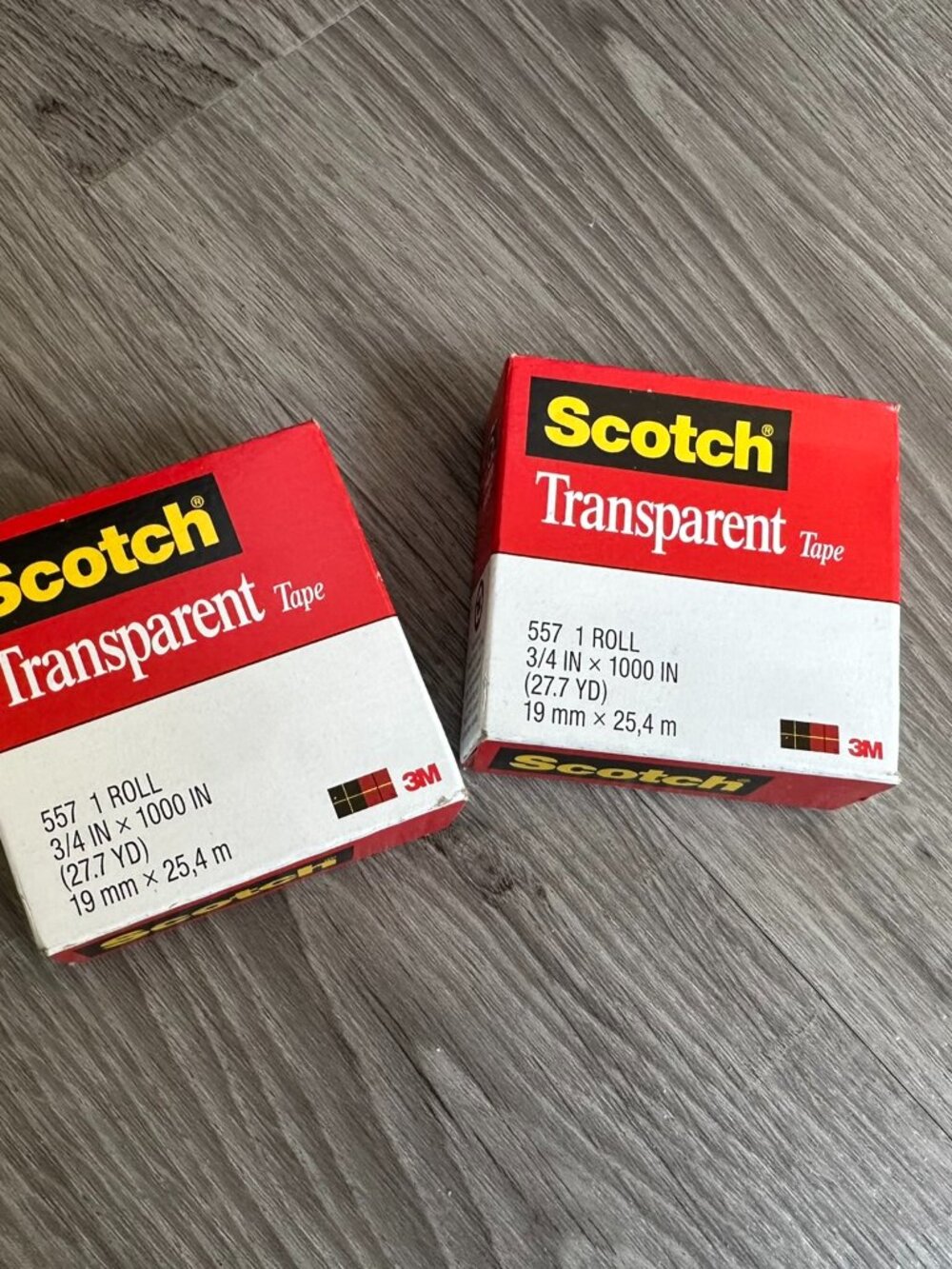 NEW Set of 2 Scotch Transparent Tape Refills